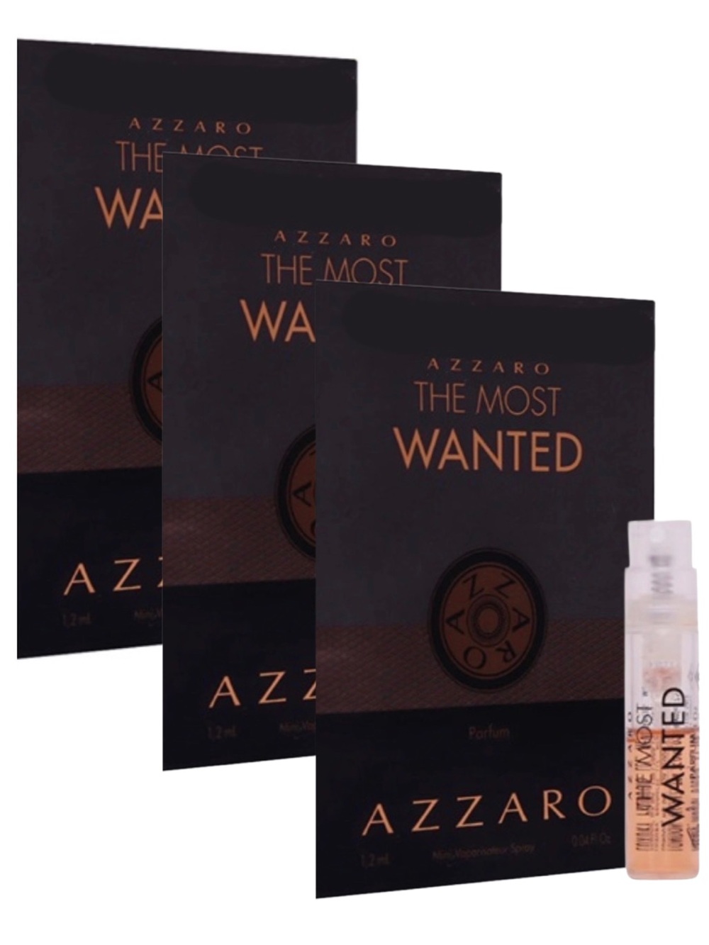 $9❤️‍🔥 Azzaro The Most Wanted EDP 3PK NEW Mens